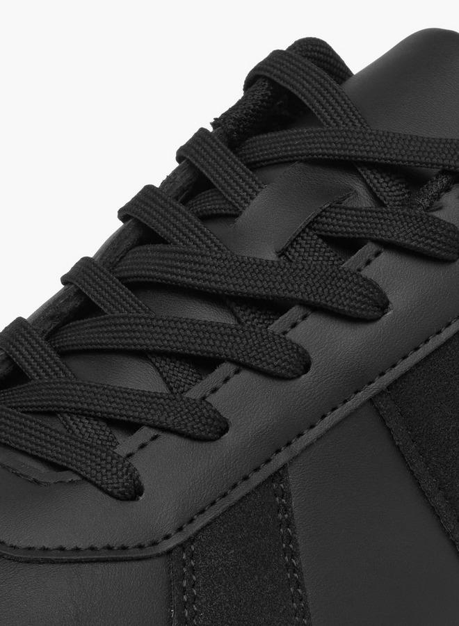 LBL by Shoexpress Men's Panelled Sneakers with Lace-Up Closure - Image 4