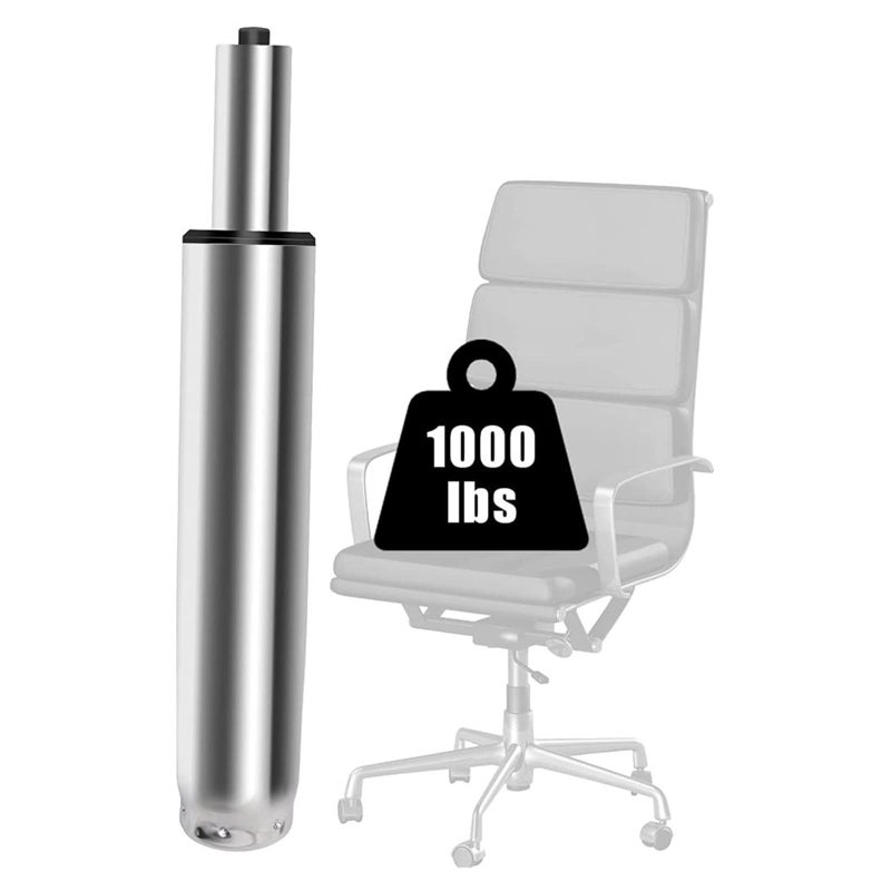 Omyoffice 55 inch Office Chair Cylinder ReplacementHeavy Duty Gas Lift Cylinder for Office Desk ChairsGaming ChairGas Lift HydraulicPneumatic Piston Universal Size Silver