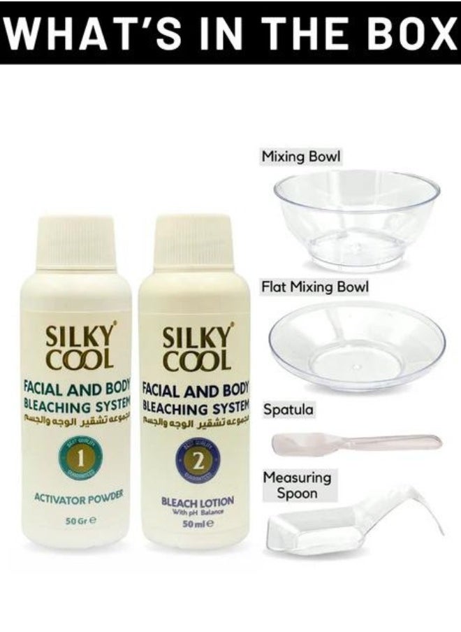 Silky Cool - Silky Cool Facial & Body Bleaching & skin polishing cream - Image 1
