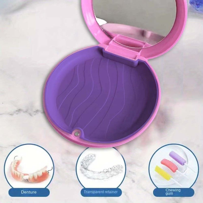 Magnetic Retainer Storage Box With Initial Letter Rose Golden Travel Case - Image 5