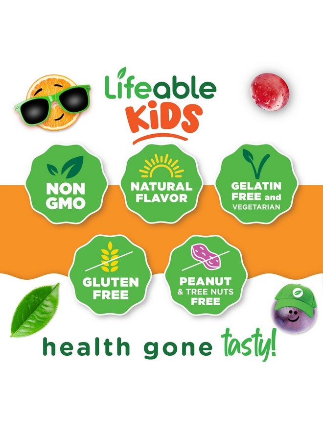 Lifeable Phosphatidylserine (ps100) Kids | 100mg Kids Focus Gummies | Great Tasting Phosphatidylserine Supplement | Focus Supplement for Kids | 90 Gummies - Image 4