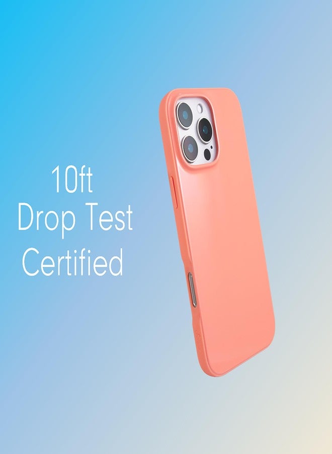 سونيكس جراب سونيكس لهاتف آيفون 16 برو ماكس | متوافق مع ماج سيف | تم اختباره ضد السقوط من ارتفاع 10 أقدام | لون خوخي لامع - Image 2