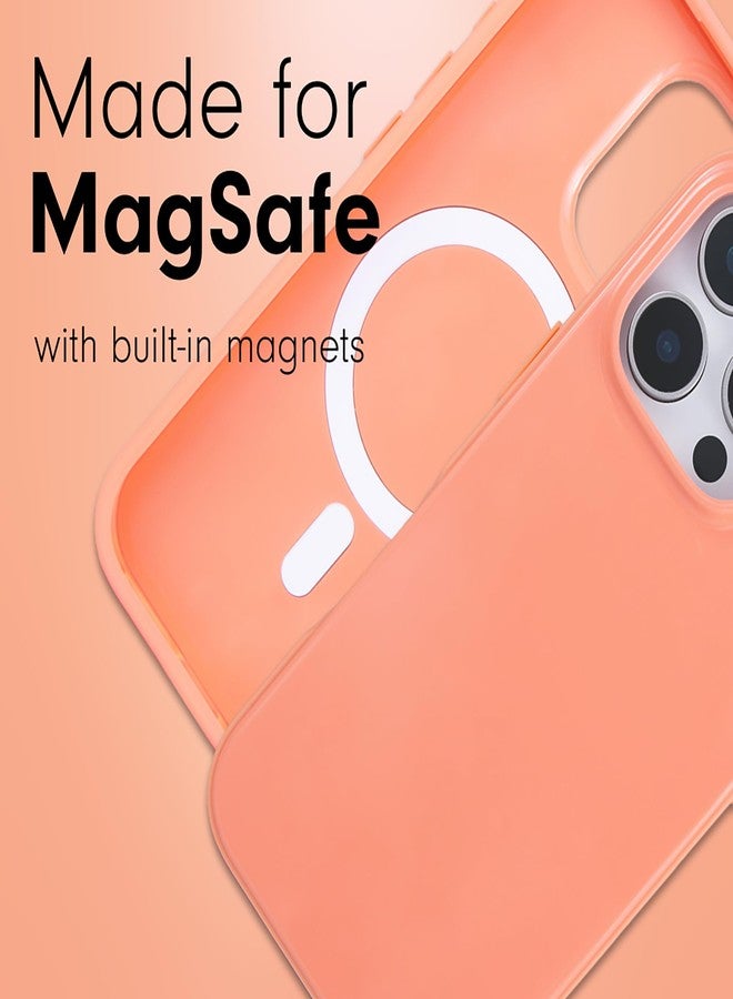 سونيكس جراب سونيكس لهاتف آيفون 16 برو ماكس | متوافق مع ماج سيف | تم اختباره ضد السقوط من ارتفاع 10 أقدام | لون خوخي لامع - Image 3