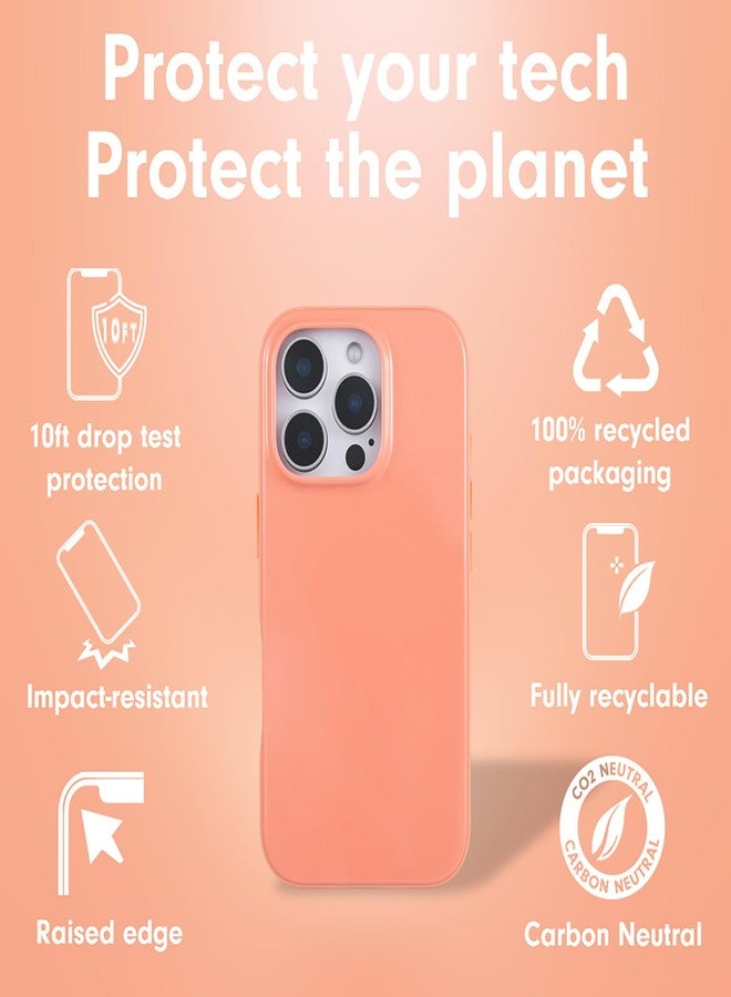 سونيكس جراب سونيكس لهاتف آيفون 16 برو ماكس | متوافق مع ماج سيف | تم اختباره ضد السقوط من ارتفاع 10 أقدام | لون خوخي لامع - Image 4