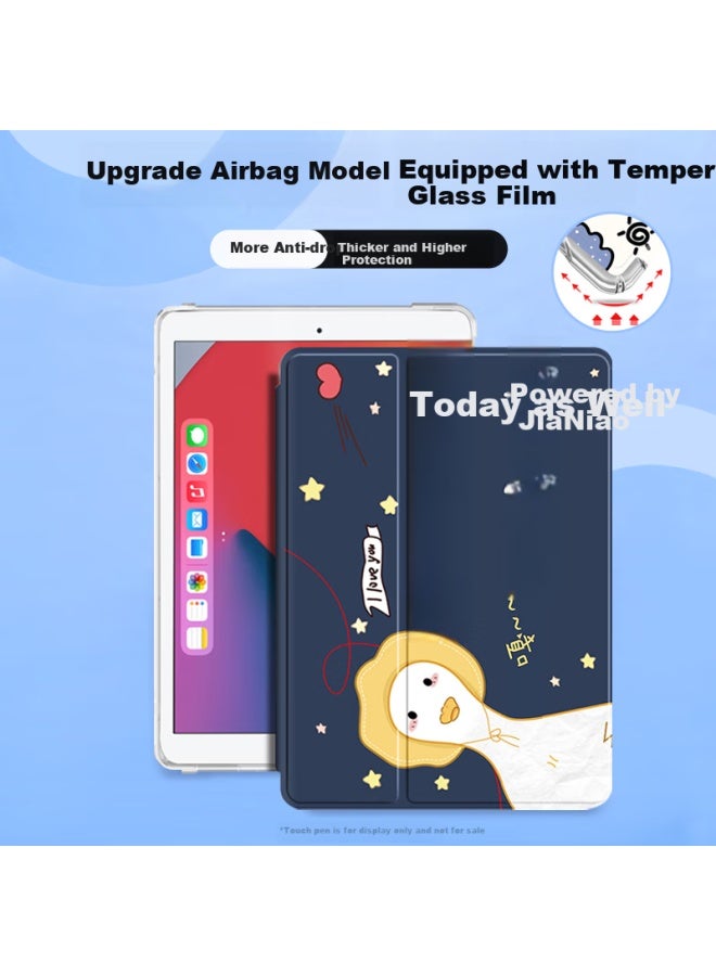 Suoying Ipad Air 7/6 Case For Models, 11/10.9-inch M3/2 Protective Cover, Apple Tablet Stand, Silicone Anti-bend Full Protection Shockproof