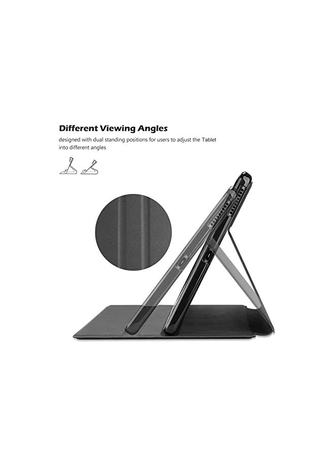 Procases - Lenovo Tab K10 2021/M10 Fhd Plus Case 10.3 Inch (2020 2Nd Gen), Slim Stand Protective Folio Case Smart Cover For 10.3" Tab K10 Tb-X6C6L Tb-X6C6F Tb-X6C6X/M10 Plus Fhd Tb-X606F Tb-X606X –Black - Image 1