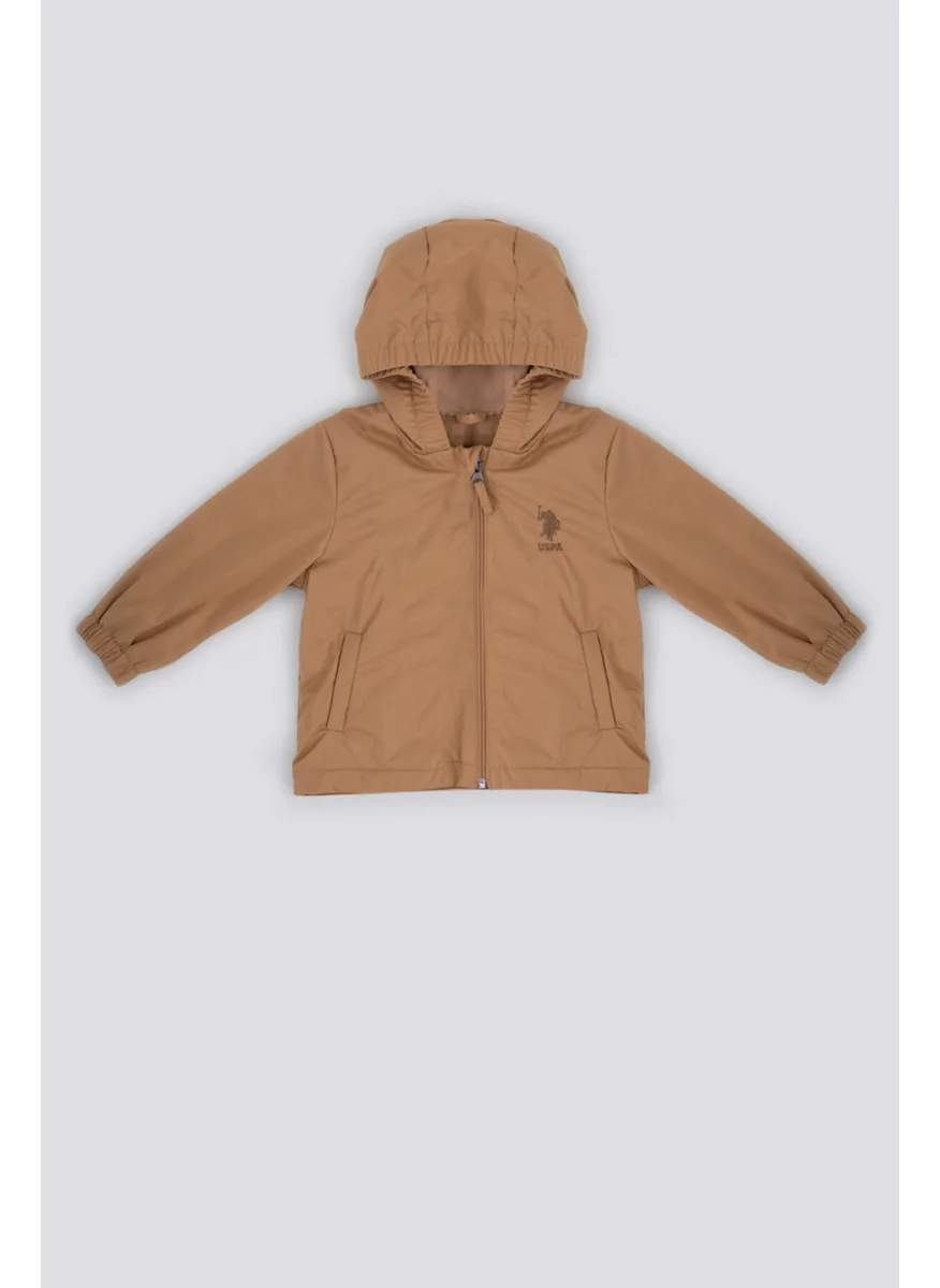 يو اس بولو اسن BASE. Polo Assn. The Innocence Of Brown Pink Baby Girl Raincoat