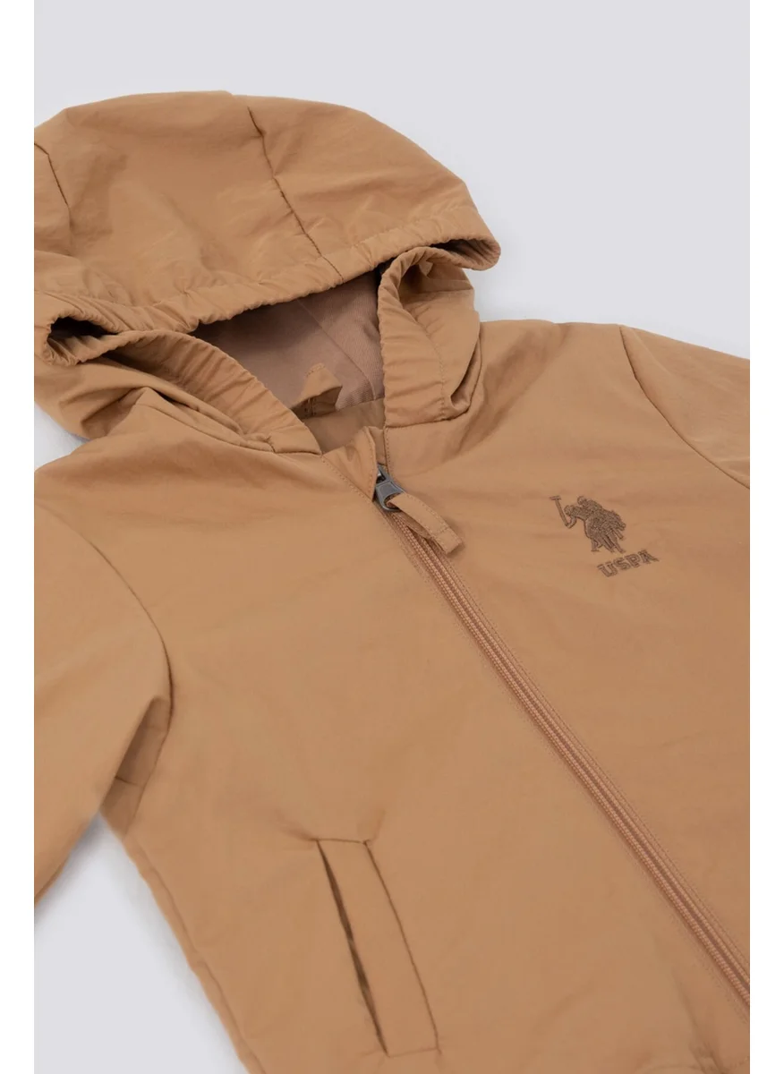 يو اس بولو اسن BASE. Polo Assn. The Innocence Of Brown Pink Baby Girl Raincoat