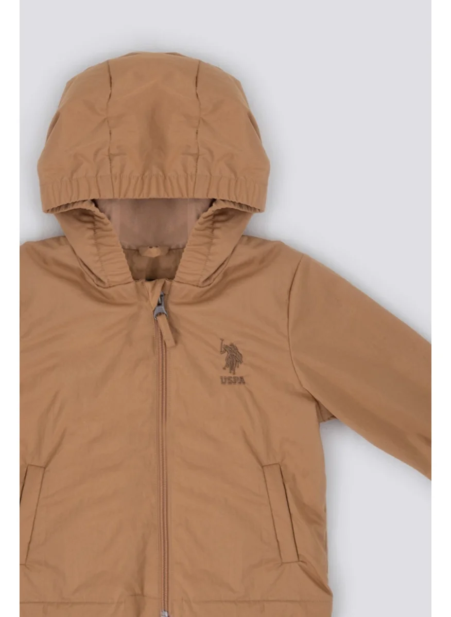 يو اس بولو اسن BASE. Polo Assn. The Innocence Of Brown Pink Baby Girl Raincoat