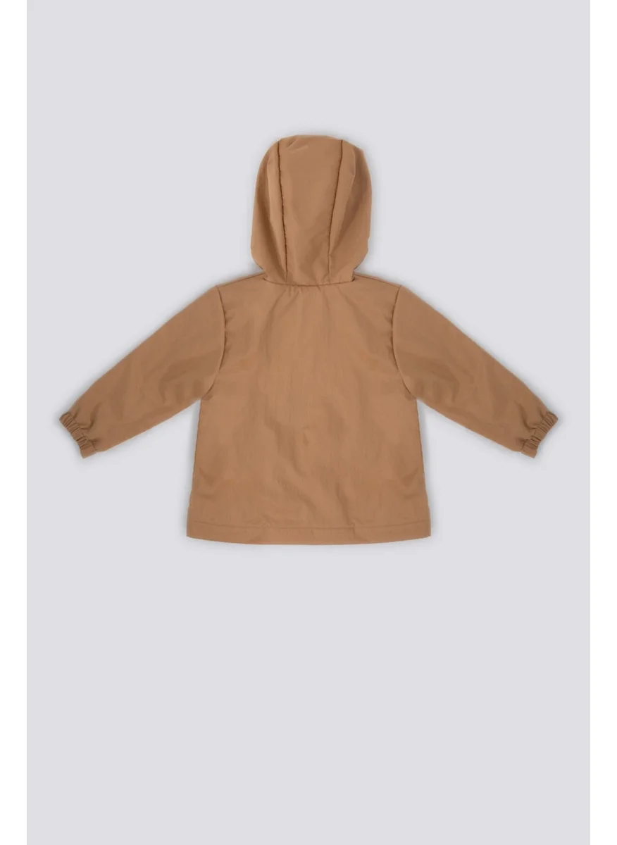 يو اس بولو اسن BASE. Polo Assn. The Innocence Of Brown Pink Baby Girl Raincoat