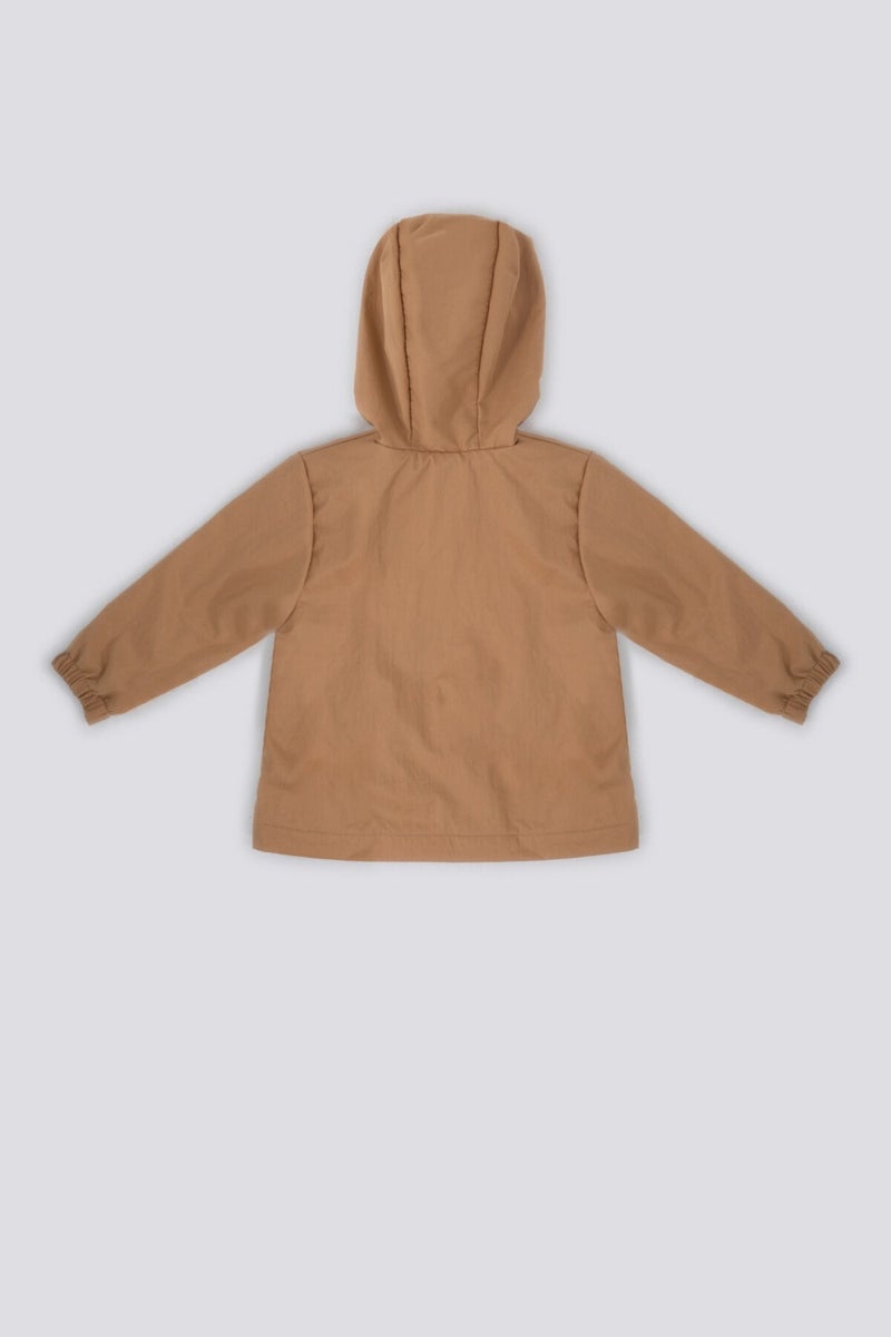 U.S. Polo Assn. BASE. Polo Assn. The Innocence Of Brown Pink Baby Girl Raincoat - Image 4