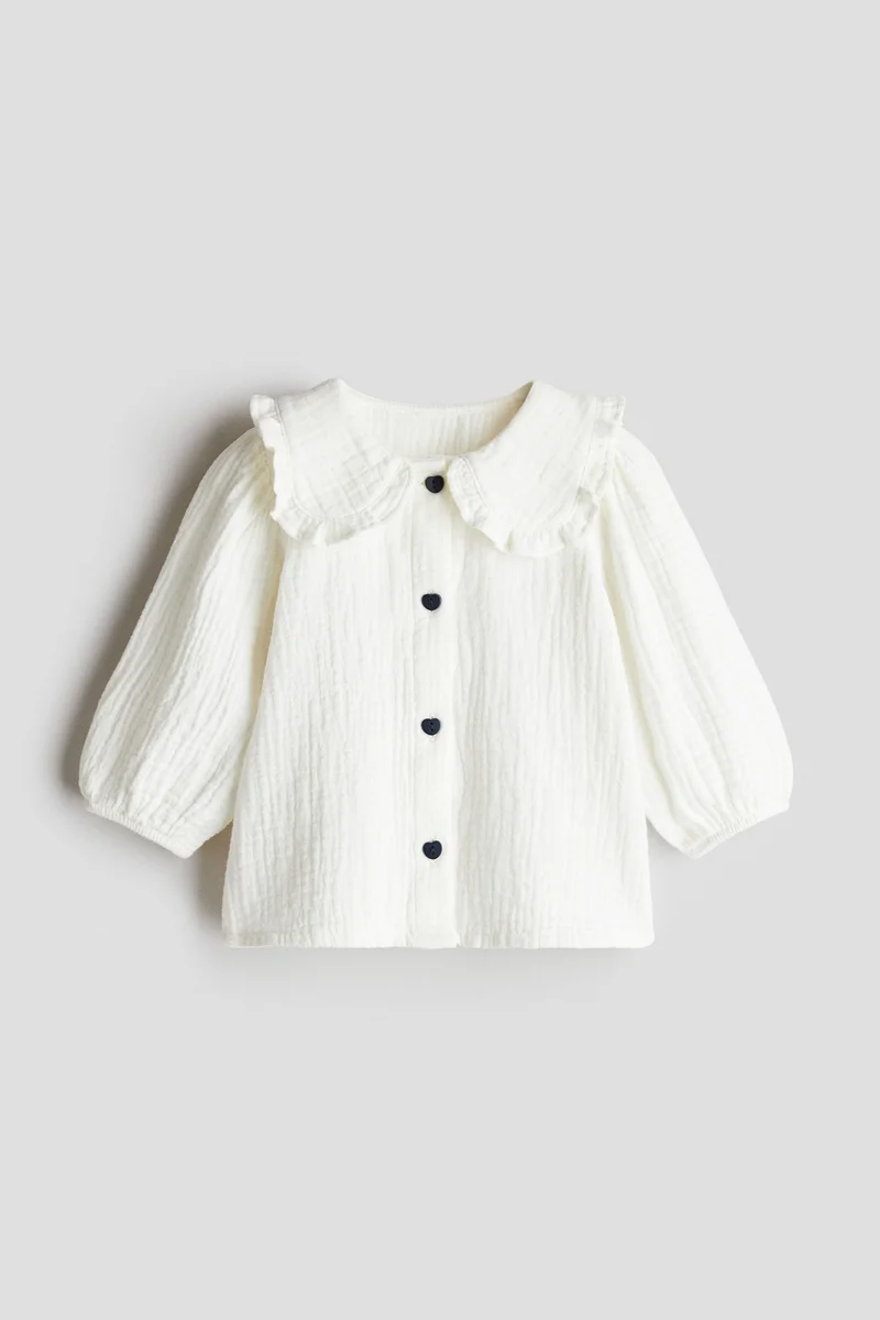 اتش اند ام Collared blouse
