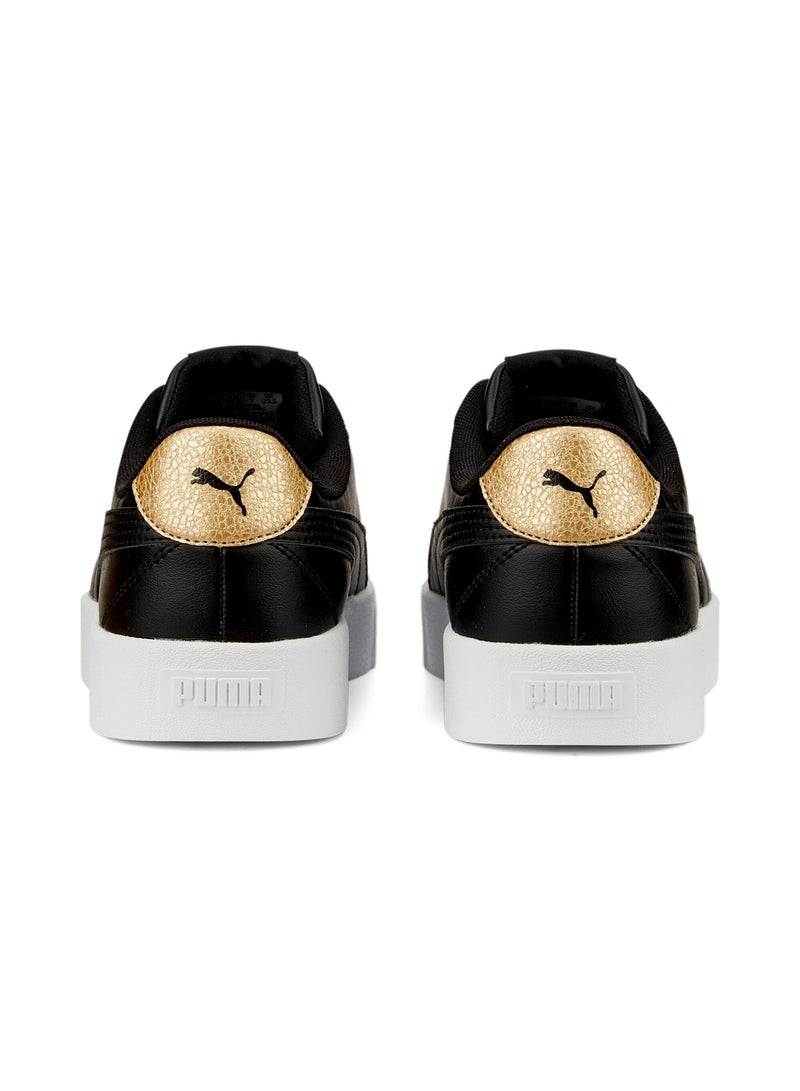 PUMA Skye Clean Distressed Womens Black Sneakers - Image 3