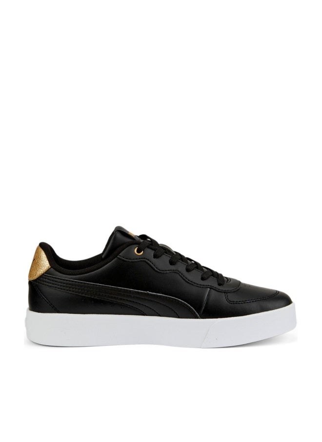 PUMA Skye Clean Distressed Womens Black Sneakers - Image 1