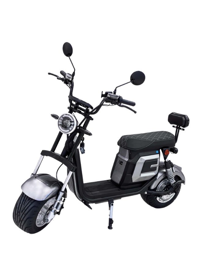 Crony G-030 3000W 60V 25A High-end Harley (Silver gray) Electric Motorcycle Fat Tire  Electric Bikes  scooters for Adults - Image 1