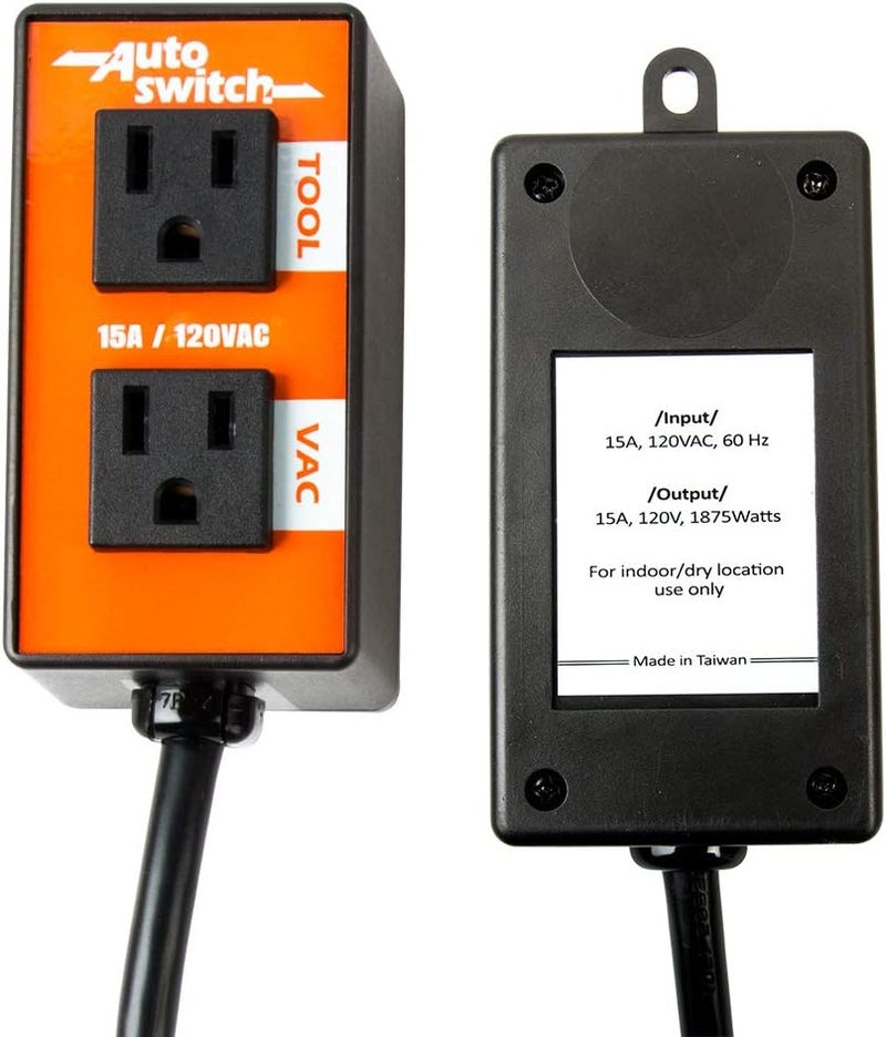 O'SKOOL Automatic Vacuum Switch Allows Power Tool to Turn Vacuum/Accessory on and Off Automatically, PTA08 - Image 3