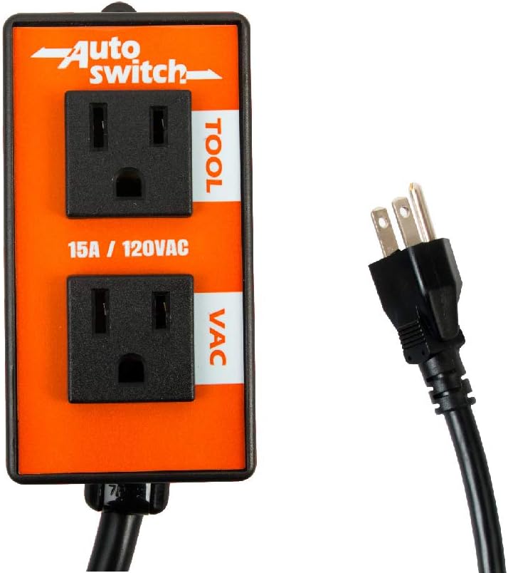 O'SKOOL Automatic Vacuum Switch Allows Power Tool to Turn Vacuum/Accessory on and Off Automatically, PTA08 - Image 1