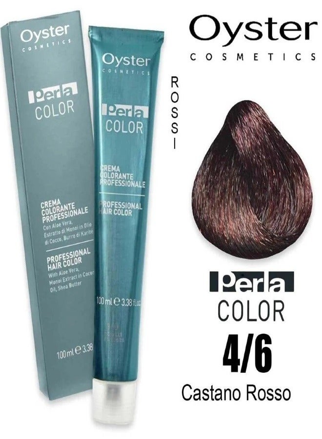 صبغة شعر 4.6 بني أحمر من اويستر 100مل