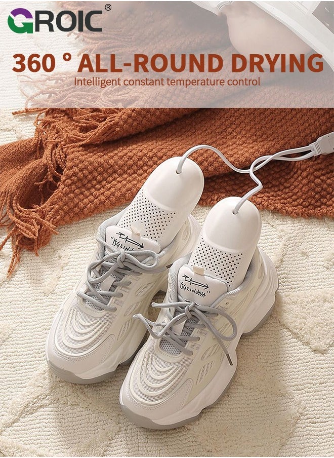 GROIC - Boot Dryer Shoe Dryer Foot Dryer, Eliminate Bad Odor Intelligent thermostatic control, 3 Speed Timing Functions, Rapid and Even Heating - Image 1