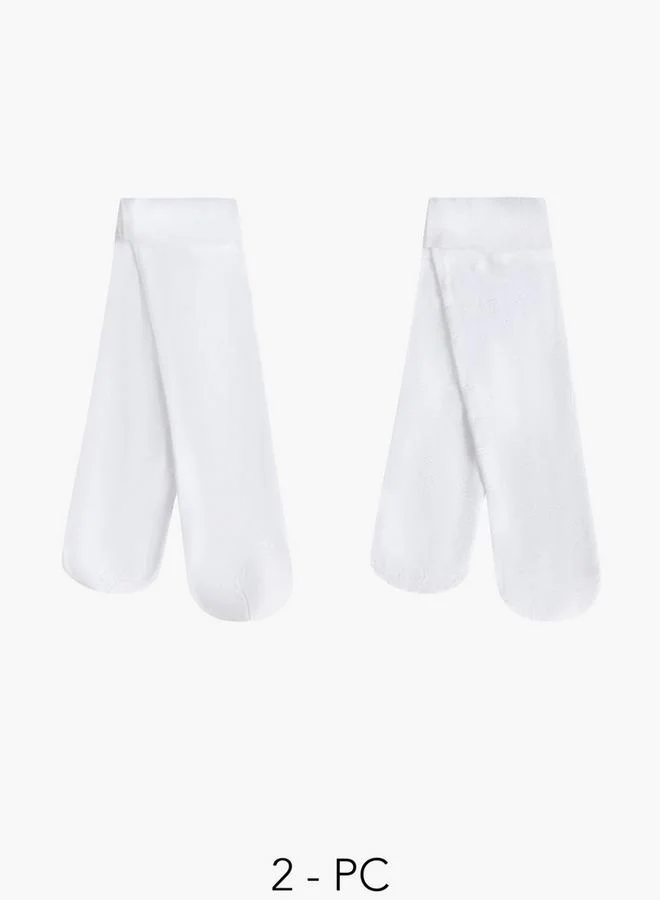 Celeste Pack of 2 Girls Tights with Elasticated Waistband Ramadan Collection