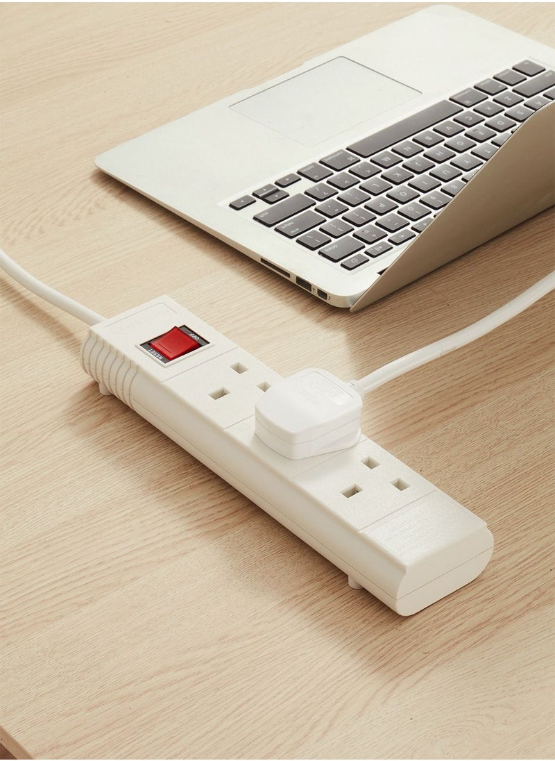 LAWAZIM - Heavy duty 3 Way Extension Cable with on/off buttons | 3 Meters | 2990W - Image 1