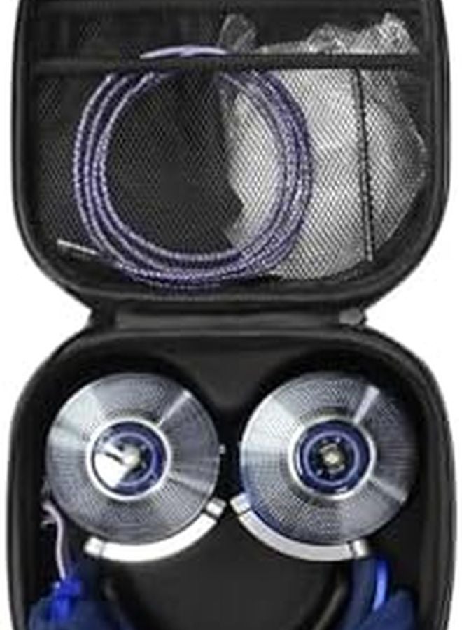 Hard EVA Protective Storage Case For Over Ear Headphones Black - Image 3