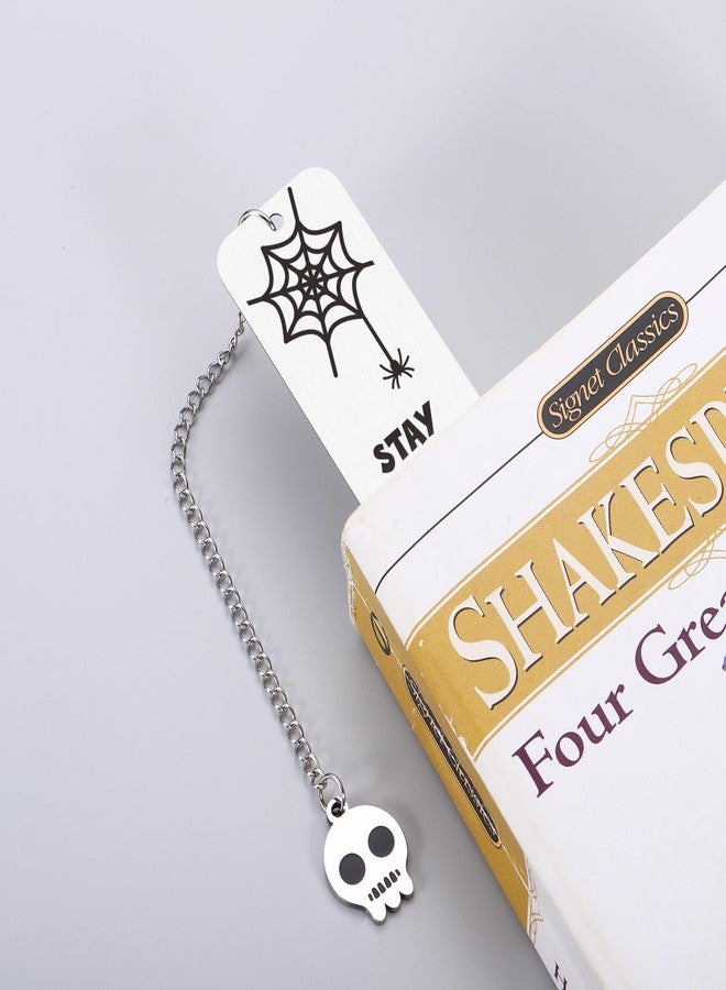 Perleddom Horror Gothic Gift Wicked Bookmarks Gifts for Her Him Horror Bookmark Gifts Book Lovers Gift Goth Valentines Stuff for Women Wicked Merch for Spooky Lovers Scream - Image 5