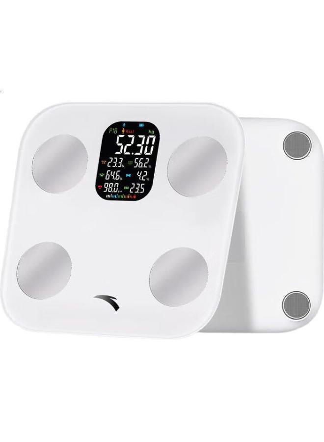 Anta Smart Body Fat Scale For Weight Loss, Gym-Specific Precise Weighing Electronic Scale, Home Use Body Fat And Heart Rate Health Monitoring, White - Image 3
