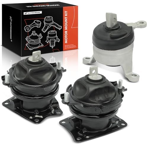 A-Premium Engine Motor Mount Set of 3 Compatible with Honda Pilot 2016-2022, Passport 2019-2022, Ridgeline 2017-2022, V6 3.5L - Image 1