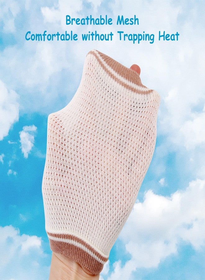 NASHRIO Baby Knee Pads for Crawling, Anti-Slip and Protect Toddlers Knees. Knee Warmer and Breathable 3D Mesh for Boys and Girls, 3 6 12 Months Old Baby Must Haves (3 Pairs) - Image 3