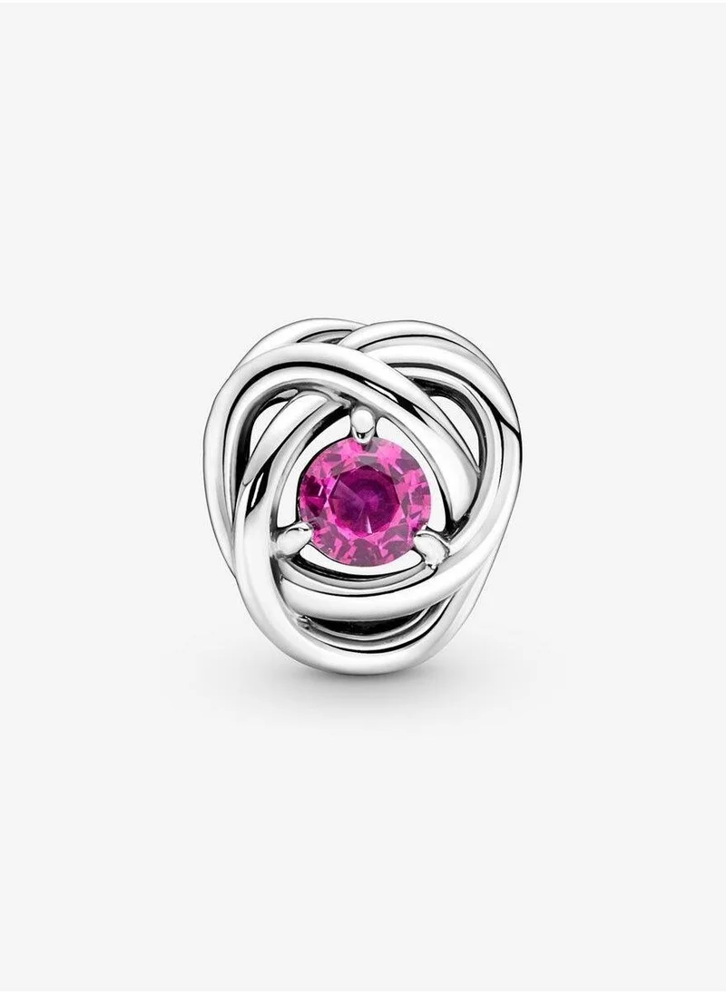 PANDORA Pink Eternity Circle Charm