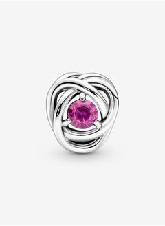 PANDORA Pink Eternity Circle Charm  - Image 3