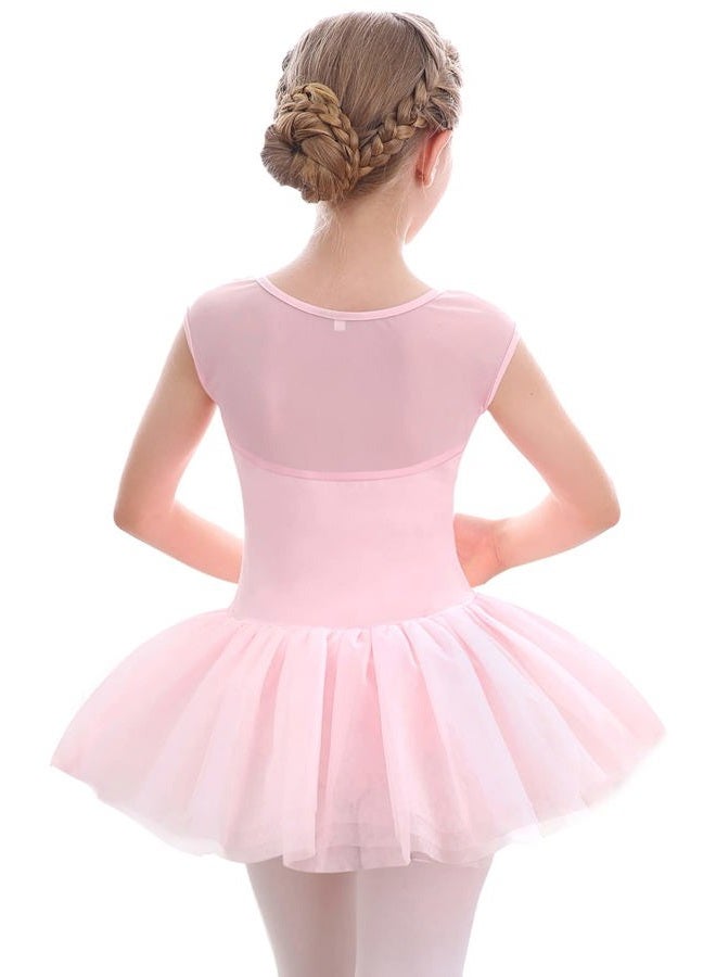 Stelle Girls Cute Tutu Dress Ballet Leotard for Dance (Toddler/Little Kid/Big Kid) (Ballet Pink,4T) - Image 3