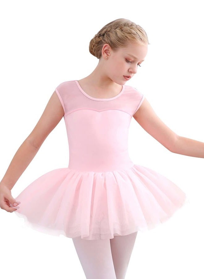 Stelle Girls Cute Tutu Dress Ballet Leotard for Dance (Toddler/Little Kid/Big Kid) (Ballet Pink,4T) - Image 4