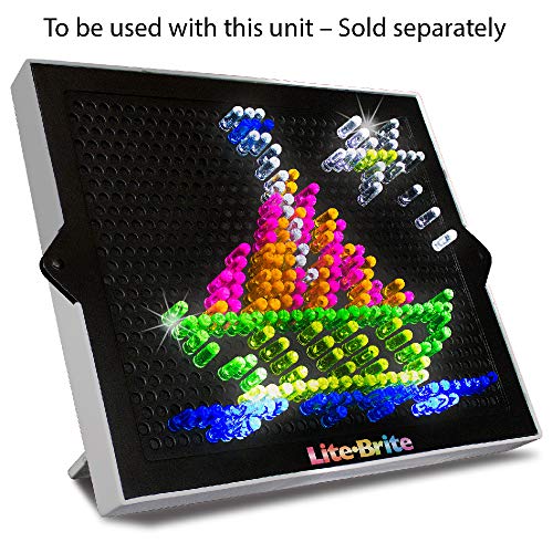 Basic Fun Lite Brite Peg and Template Refill Pack, Light Up Drawing Board Accessories, LED Drawing Board Pegs with Colors, Toys for Creative Play, Light Toys for Kids Aged 4 + - Image 5