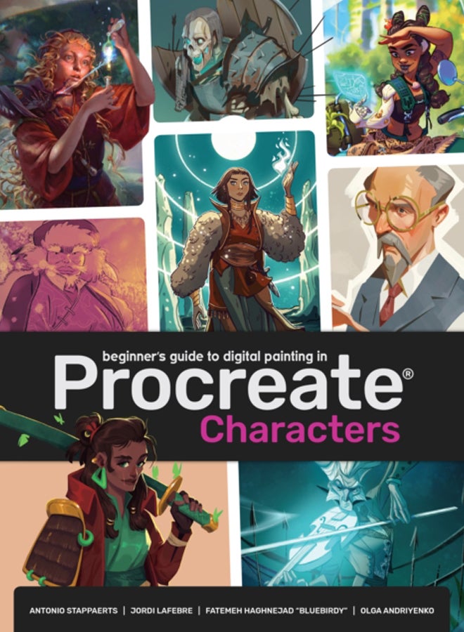 Beginner's Guide To Procreate: Characters : How to create characters on an iPad  (R) 