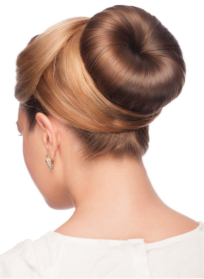 Beaute Galleria Hair Donut Bun Maker Ring Style Mesh Chignon Ballet Sock Bun (Large, Brown) - pzsku/Z34DAC0845674F30E07E1Z/45/_/1731651054/2578da82-53b4-44ac-9e89-d66e7c3d825f