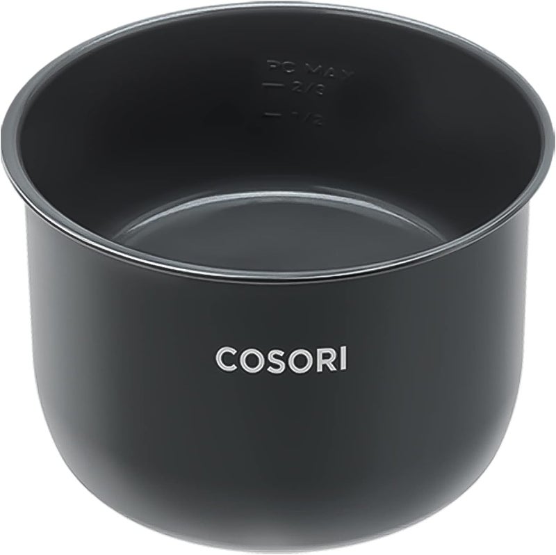 COSORI Pressure Cooker Inner Pot, Compatible with CMC-CO601-SUS Only, Ceramic, BPA-Free, Non-Stick, CRP-CO601IP-SUS - Image 1