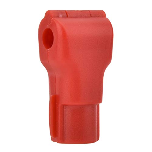 Hakeeta 100pcs Peg Hook Locks Stop Lock, Plastic Red Security Lock, Easy Installation, for Commodity Link, Supermarket Hooks, Retail Shop Anti-Theft Display, 4.5/6/7mm(7MM) - Image 3