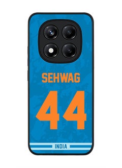 Stylizedd For Xiaomi Redmi Note 14 Pro 5G / X7 5G Case,Slim fit Camera Protection, Shockproof Thin Phone cover  - India Virender Sehwag, Jersey No 44  - Image 1