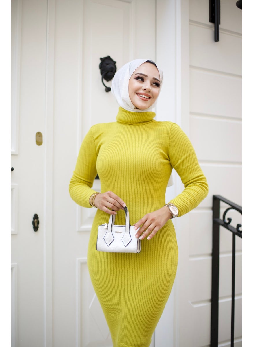 SFG Life Fashion Women's Hijab Clothing Turtleneck and Slim Model Knitted Pencil Dress - pzsku/Z34DADB2CD5354F8AB7A3Z/45/_/1738786468/dcee7340-62fd-4b8c-a31a-3965b9599191