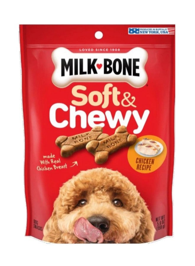 MILK-BONE Milk Bone Dog Treats Chicken Flavor 5.6 Oz, Pack of 2 - Image 1
