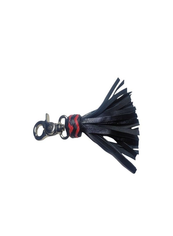eeoan Leather Flogger Keychain, Keychain Accessories with Zinc Alloy Buckle Key Organiser for Car, bike, keychain for Men & Women - Image 3