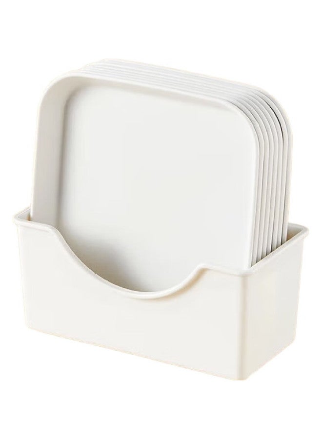 Additive Degree Jiadu Bone Dish, Household Bone Plate, Food-Grade Tabletop, Fruit And Side Dish Plate, Garbage Scraps Tray - Image 1