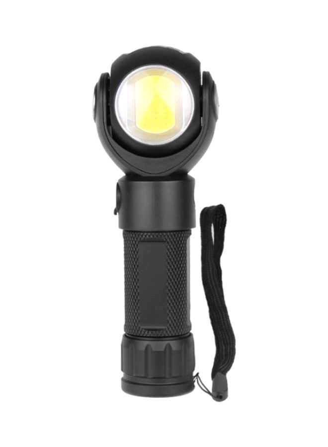 Rotation Head Flashlight Black/Clear - Image 1