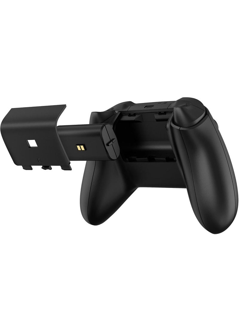 GameWill - Dual Charging Dock with 2 x Rechargeable Battery Packs [EXTRA POWER 1200 mAh] for Xbox Series X and Series S (also compatible with Xbox One X/S) - Black - Image 1