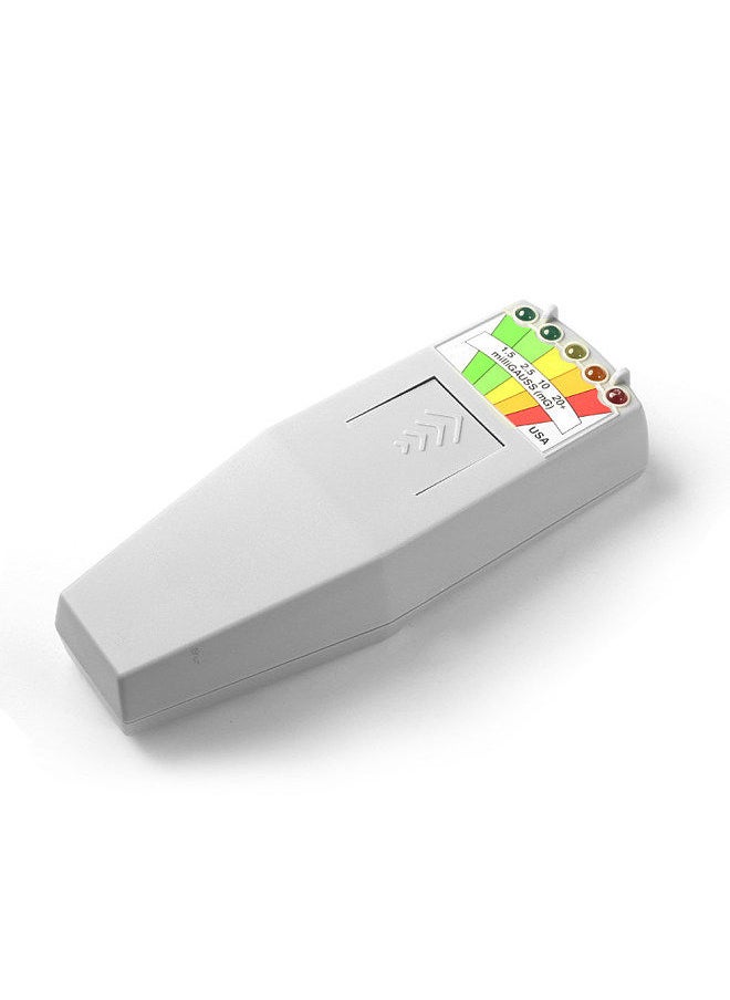 Generic - Electromagnetic Field EMF Gauss Meter Radiation Detector Portable EMF Magnetic-Field Monitor 5 LED Gauss Meter - Image 1