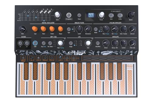 Arturia - MicroFreak Synthesizer Keyboard - 25-Key Hybrid Synth with PCB Keyboard, Wavetable & Digital Oscillators, Analog Filters - Image 1