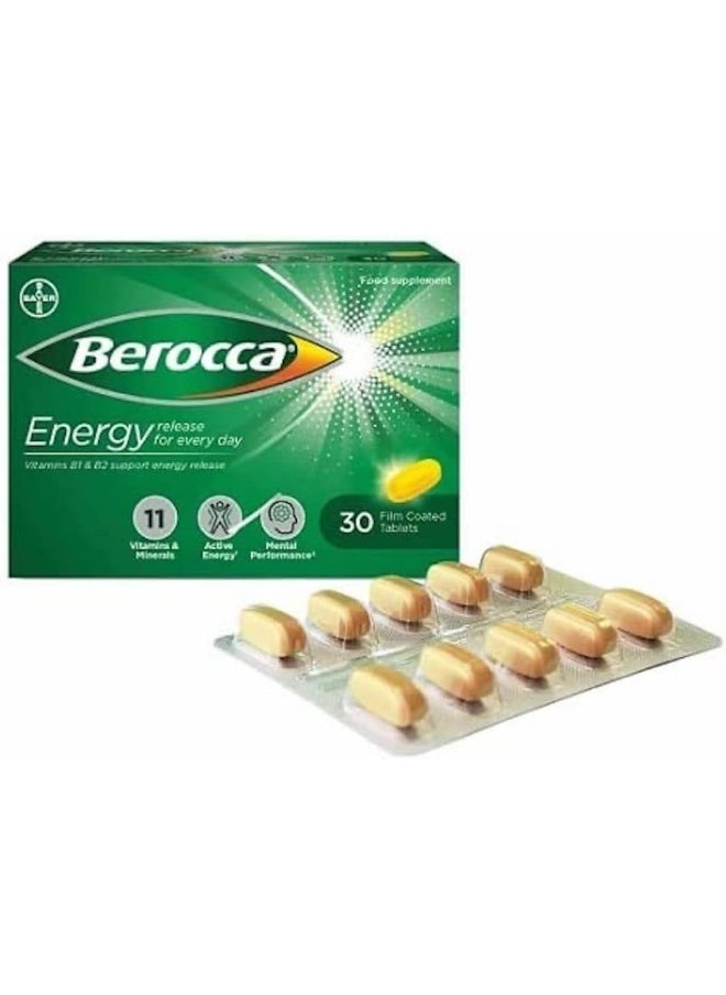 Berocca High Dose Vitamin B Complex, B12, C And Magnesium Energy Capsules (Pack Of 30)  - Image 3