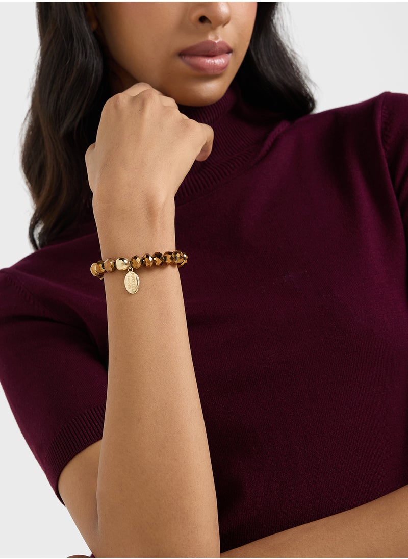 BUCKLEY LONDON Sparkle Glass Bead Bracelet  - Image 4